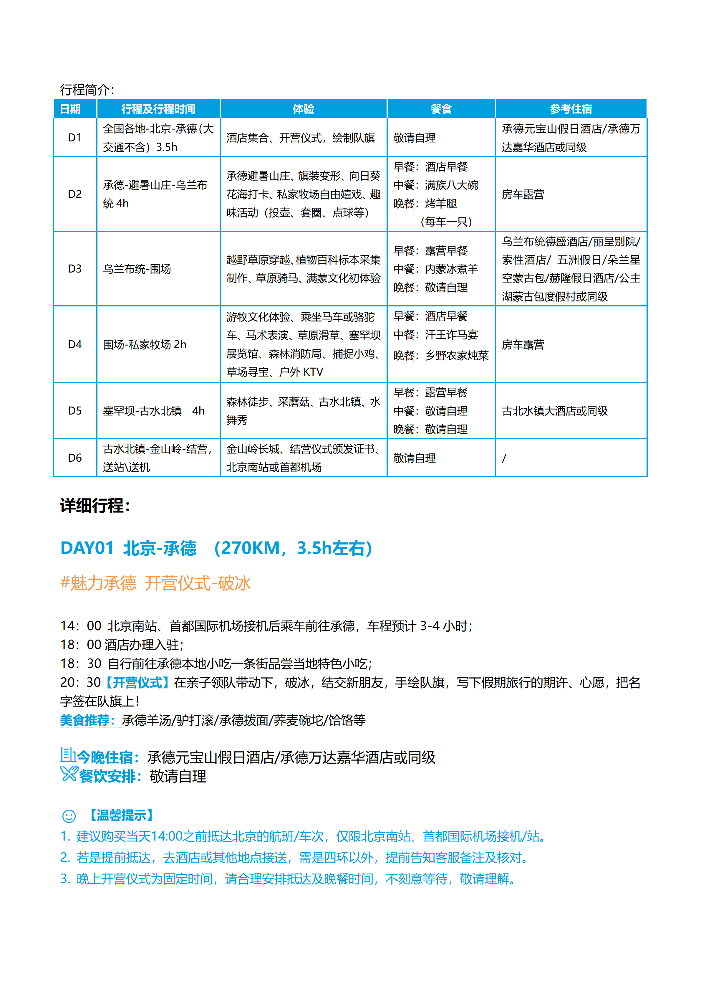 房车童游 承德避暑山庄-乌兰布统大草原-古北水镇-金山岭长城6天5晚房车亲子团_02.png